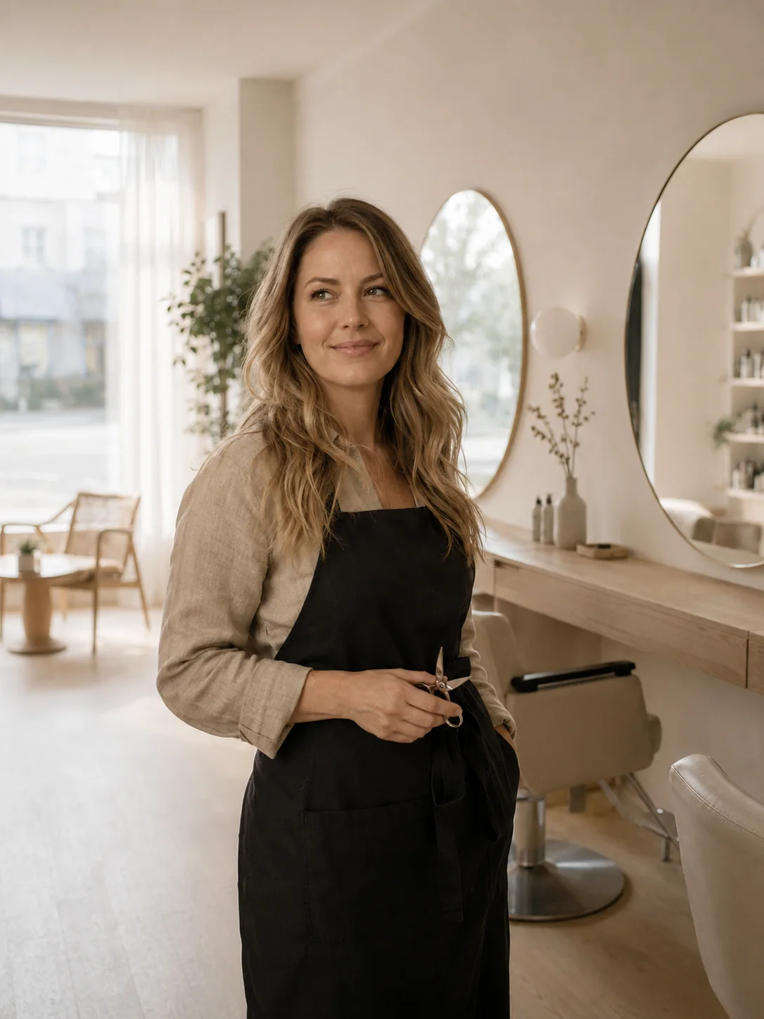 Marloes, kapster bij Vlecht